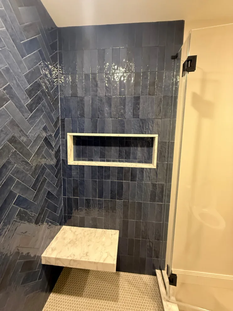Restrooms by DBA D Lopez Tile And Marble Works - Photo 16