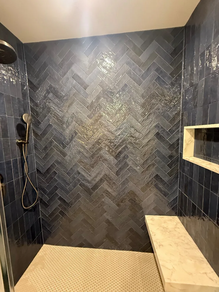 Restrooms by DBA D Lopez Tile And Marble Works - Photo 22