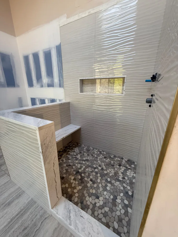 Restrooms by DBA D Lopez Tile And Marble Works - Photo 20