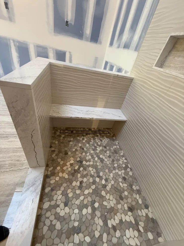 Restrooms by DBA D Lopez Tile And Marble Works - Photo 23