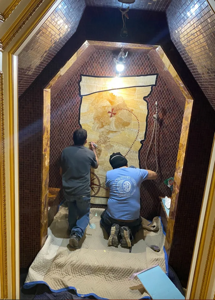 Restrooms by DBA D Lopez Tile And Marble Works - Photo 5