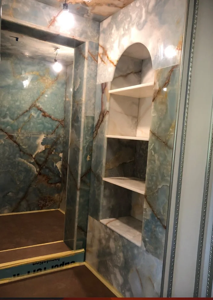 Restrooms by DBA D Lopez Tile And Marble Works - Photo 40