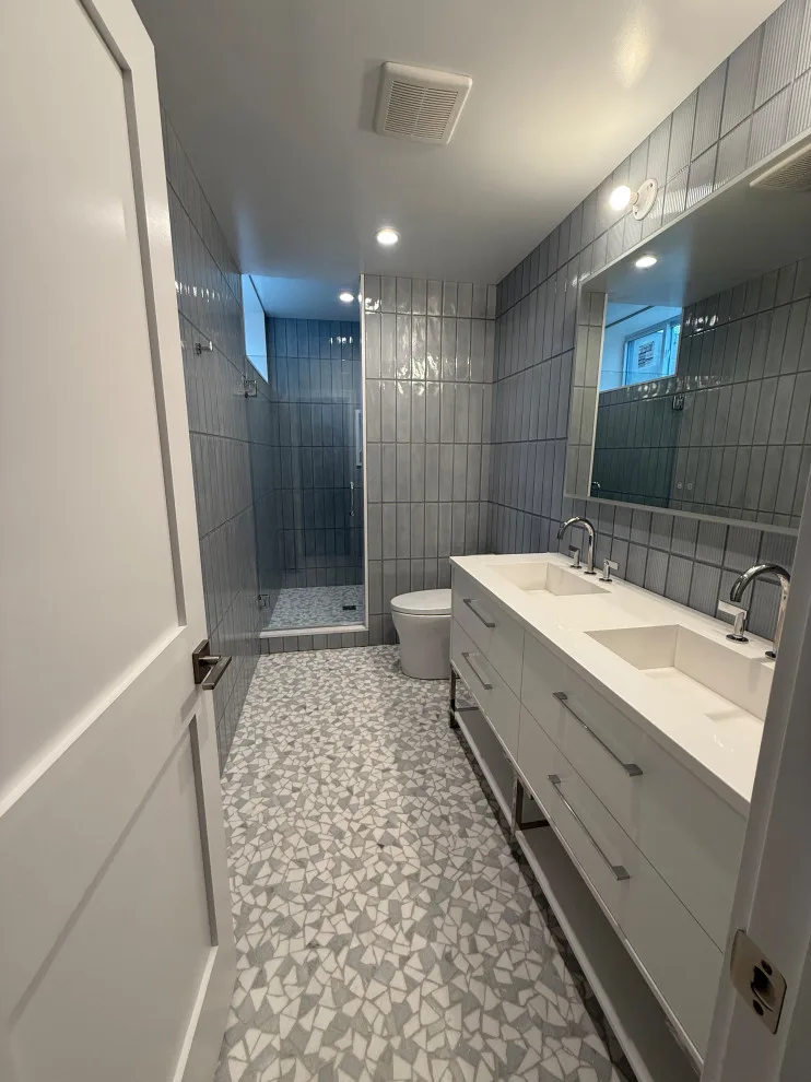 Restrooms by DBA D Lopez Tile And Marble Works - Photo 17