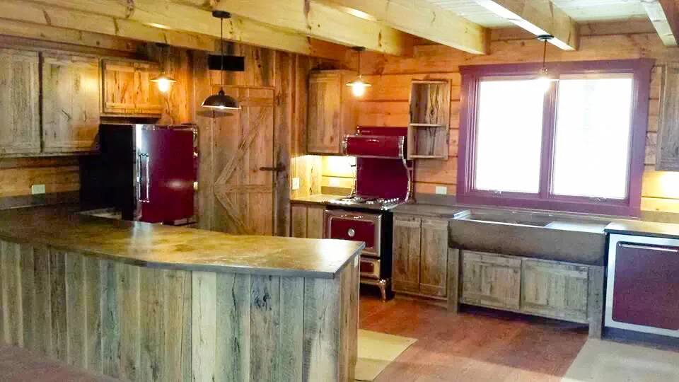 Rustic Kitchen and Cabinetry by Stone-Crete Artistry - Photo 2