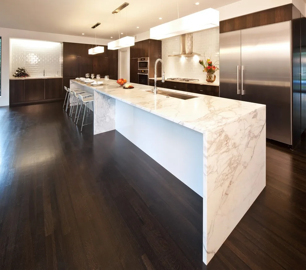 Gold Calacatta Kitchens by Carthage Stoneworks - Photo 4