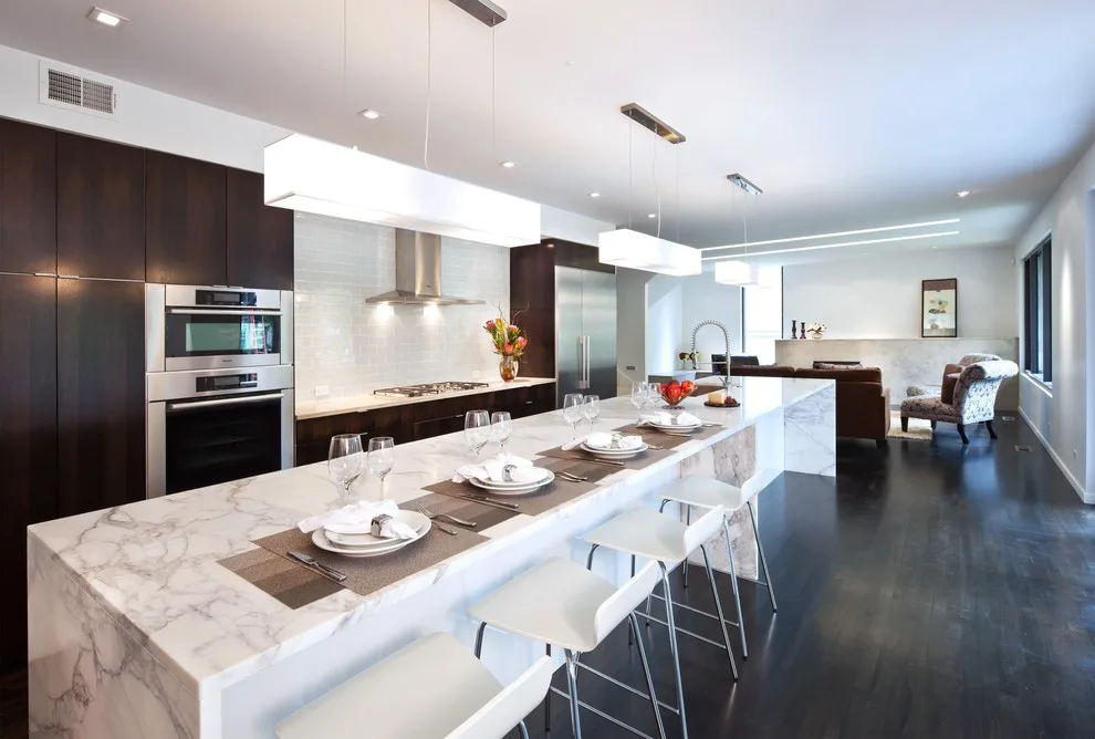 Gold Calacatta Kitchens by Carthage Stoneworks - Photo 3