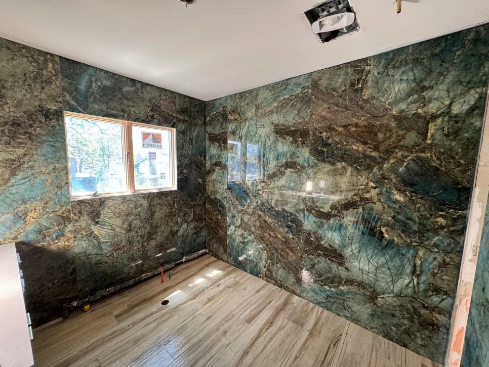 Dual Head Walk-in Shower by DBA D Lopez Tile And Marble Works - Photo 5