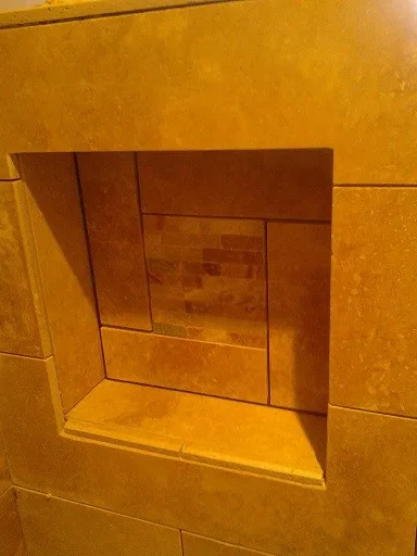 Justin and Deniece's Travertine Shower by Tic Tac Tile Co. - Photo 2