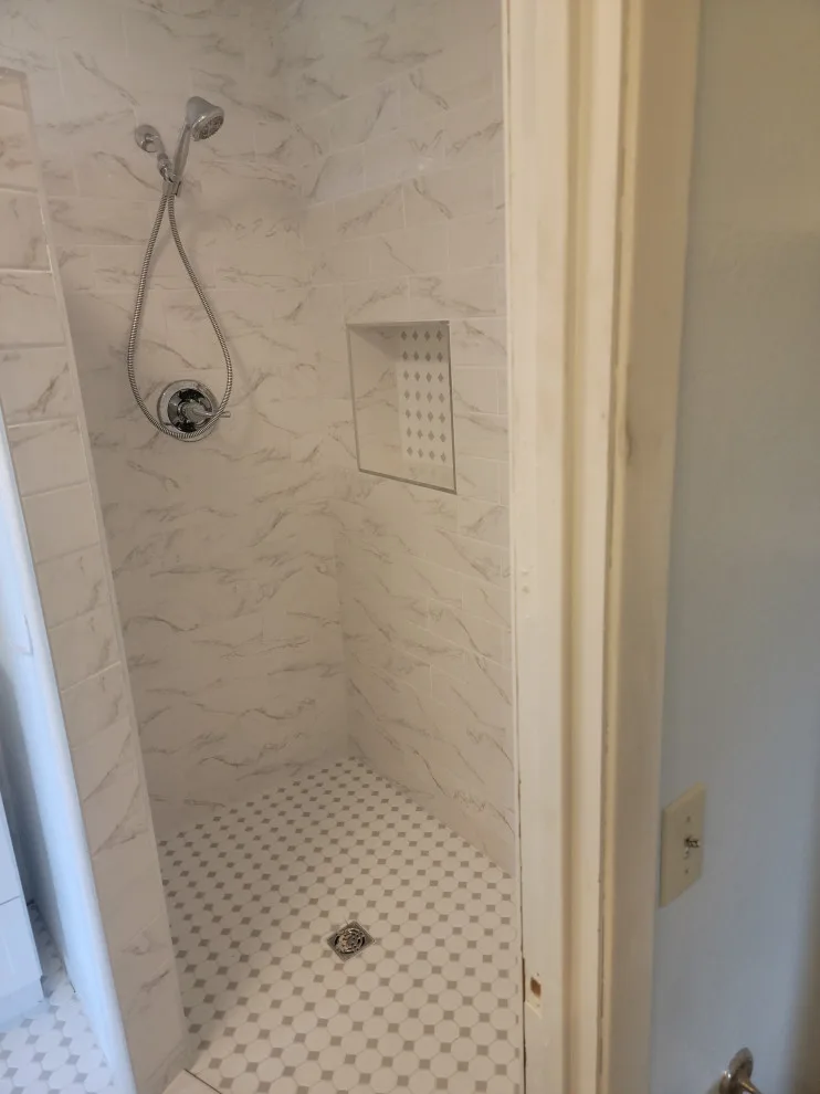 personalized shower and bathroom flooring by Harris Flooring & More - Photo 2