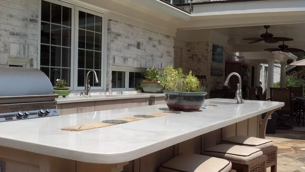 Outdoor Culinary Space by Stone-Crete Artistry - Photo 2