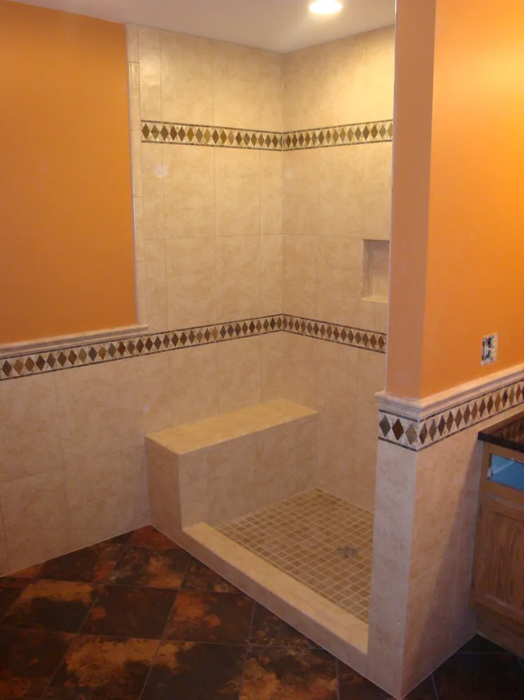 bathing facilities by Heinrichs Custom Tile And Stone - Photo 10