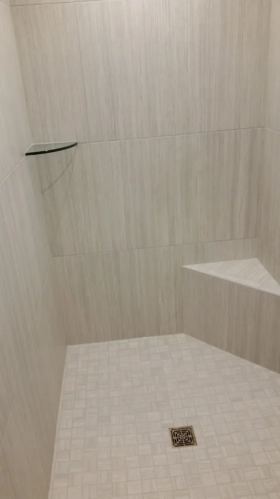 bathing facilities by Heinrichs Custom Tile And Stone - Photo 8
