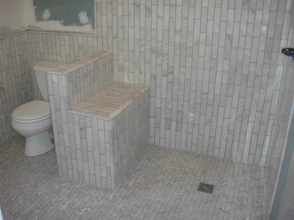 bathing facilities by Heinrichs Custom Tile And Stone - Photo 20