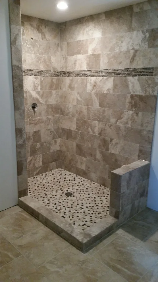 bathing facilities by Heinrichs Custom Tile And Stone - Photo 34