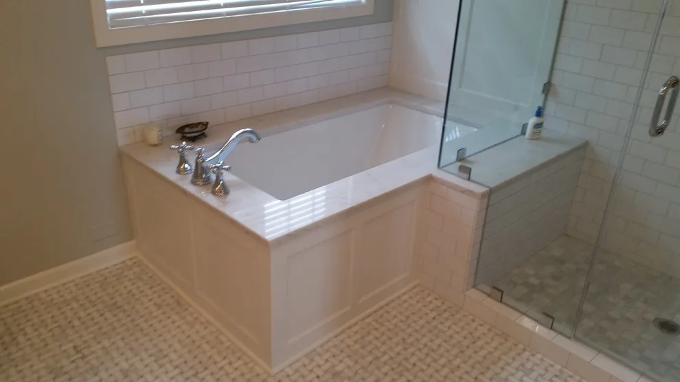 bathing facilities by Heinrichs Custom Tile And Stone - Photo 32