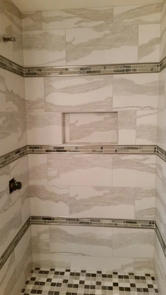 bathing facilities by Heinrichs Custom Tile And Stone - Photo 12