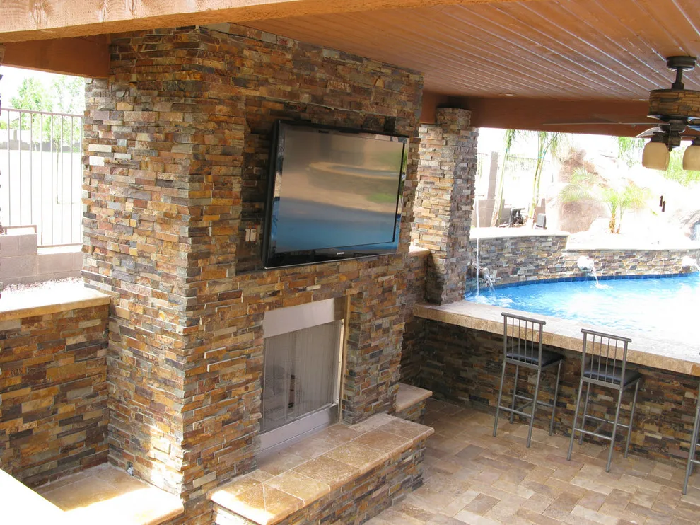 Layered Stone Ledger Panel by Quality Stone Concepts - Photo 2