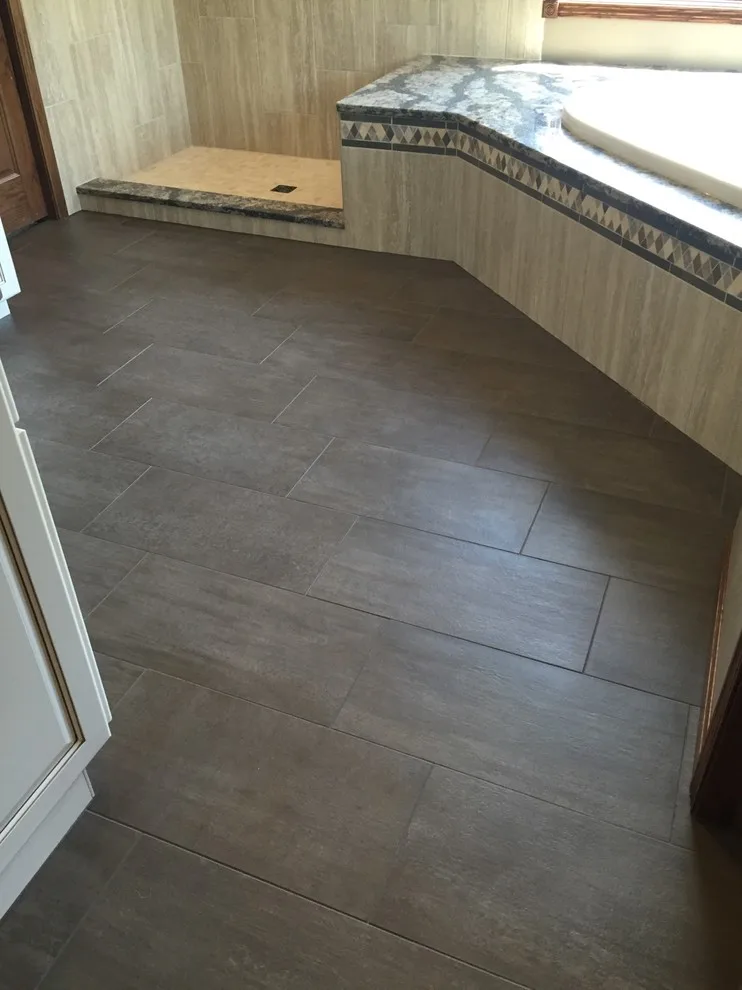 Norfolk, NE Tile Shower and Flooring by Man N Mountain-Tile & Stone - Photo 2