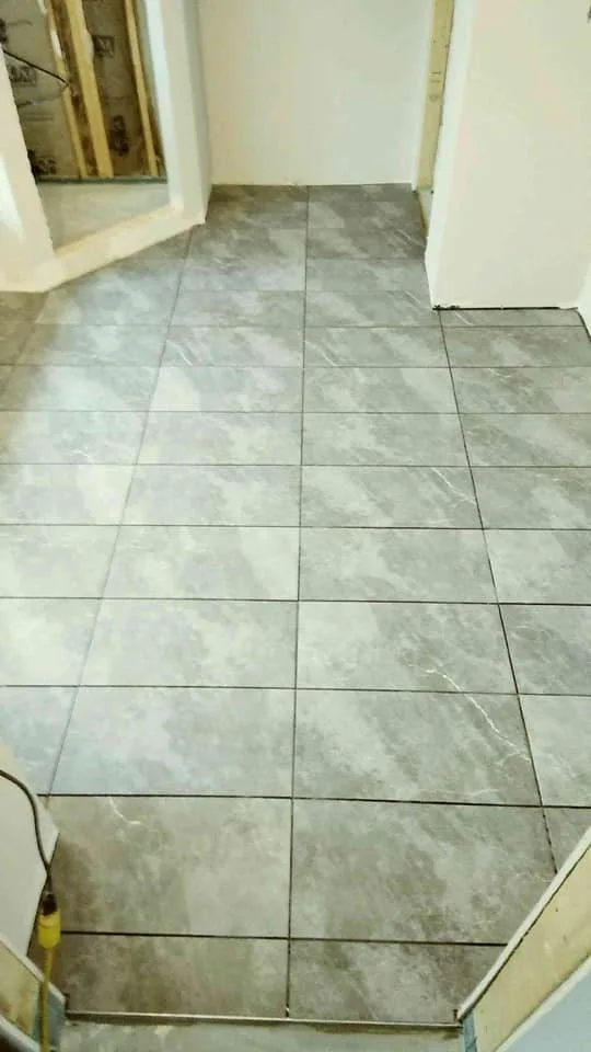 12x24 Oasis Light Grey 500 Bathroom Tile by Wells Tile Company - Photo 2
