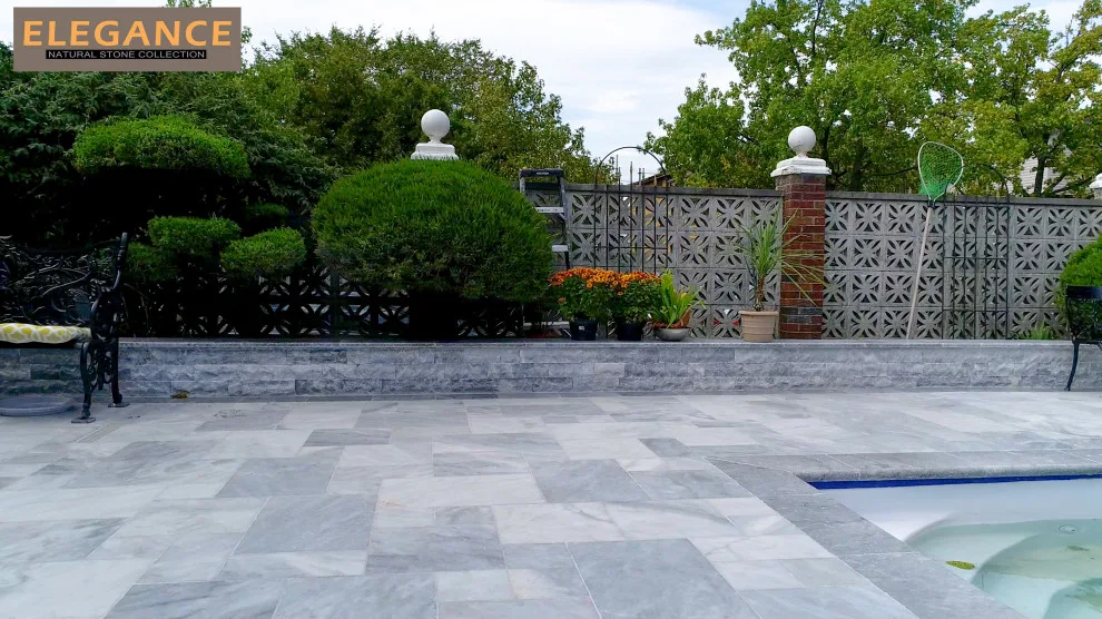 Staten Island Marble Outdoor Space by NT Pavers - Photo 4