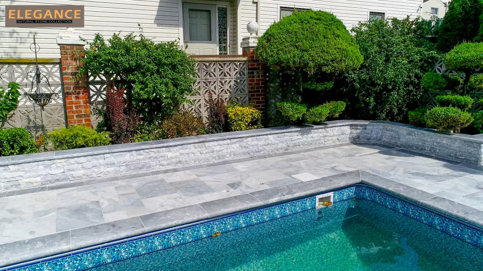 Staten Island Marble Outdoor Space by NT Pavers - Photo 11