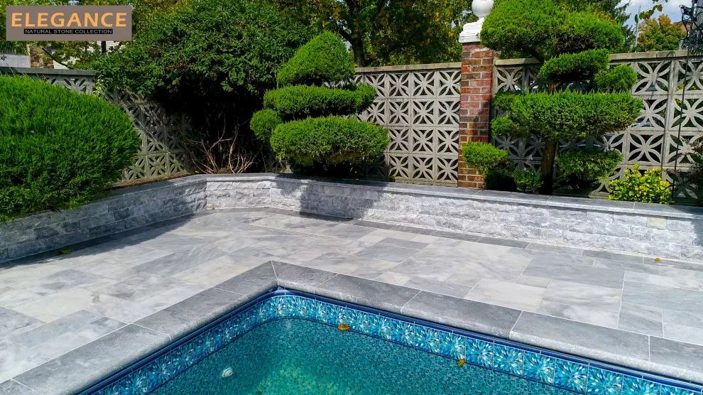 Staten Island Marble Outdoor Space by NT Pavers - Photo 8