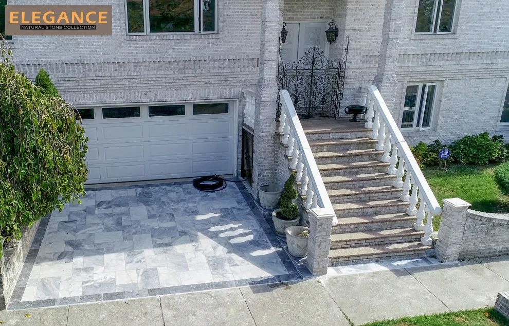 Staten Island Marble Outdoor Space by NT Pavers - Photo 2