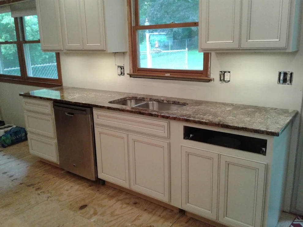 Brown Alligator Kitchen Renovation by Granite America - Photo 2