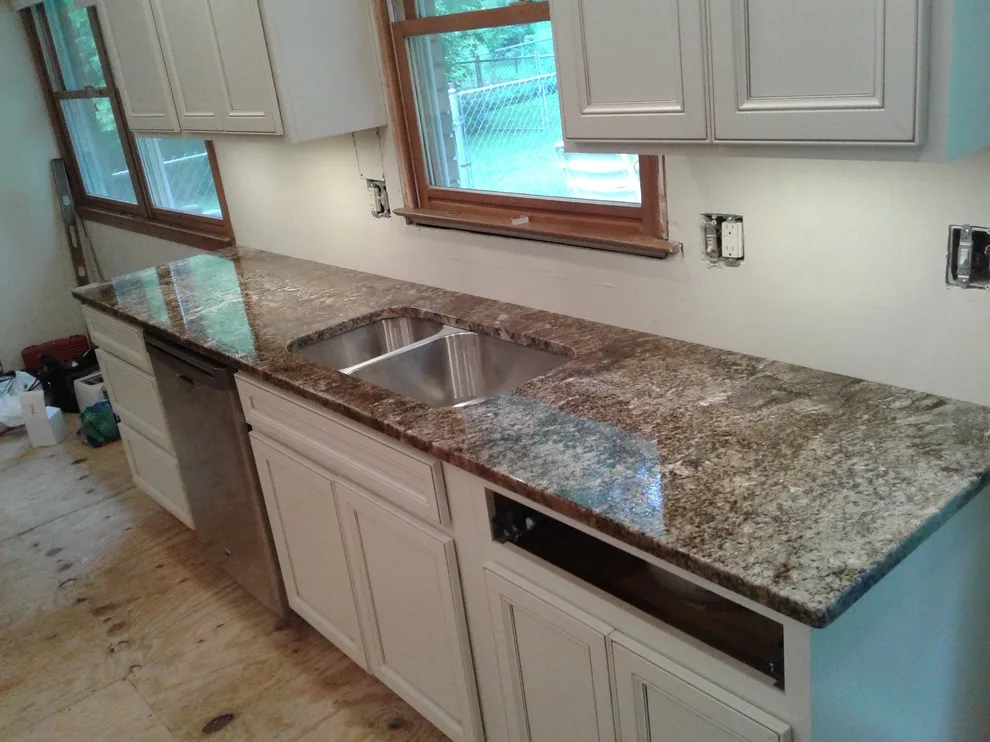 Brown Alligator Kitchen Renovation by Granite America - Photo 3
