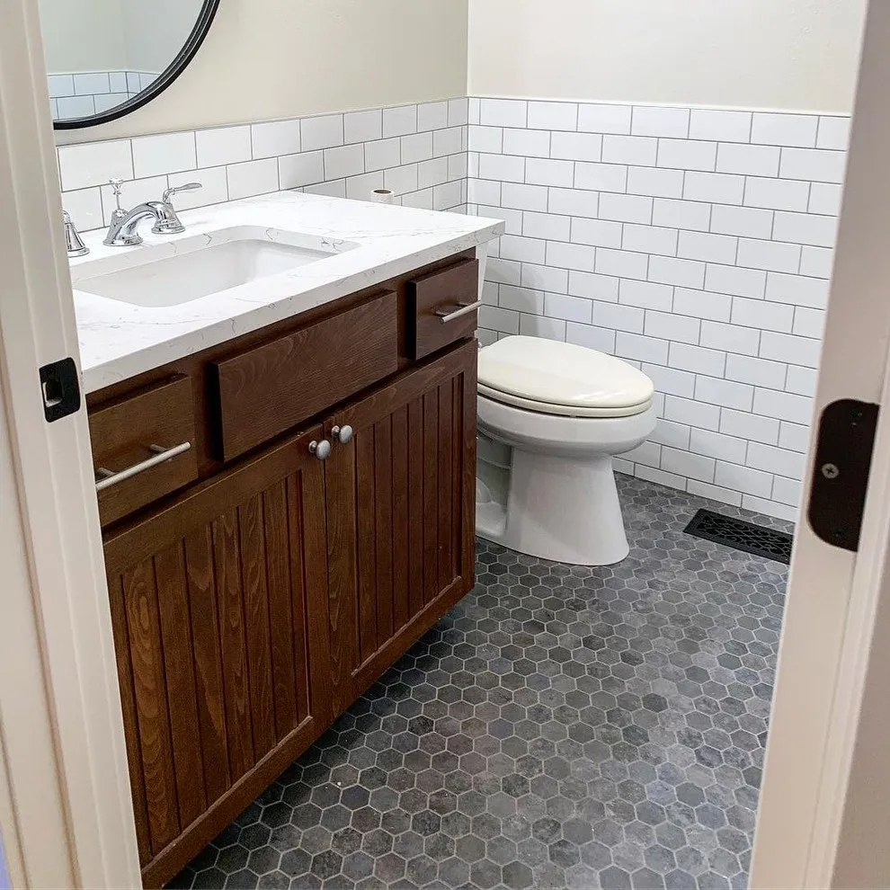 Restroom and Culinary Space Renovation by Design Tile And Flooring LLC - Photo 4