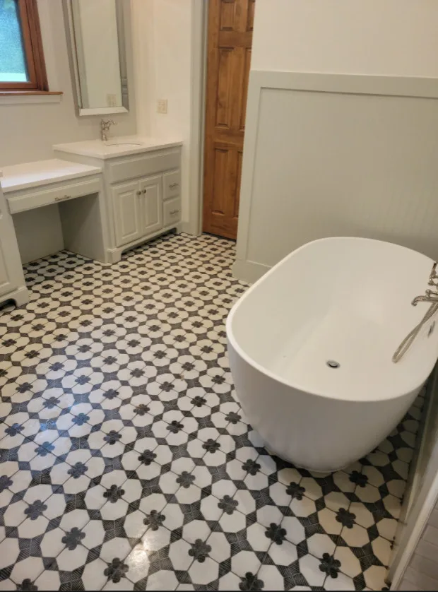 Restroom by Harris Flooring & More - Photo 5