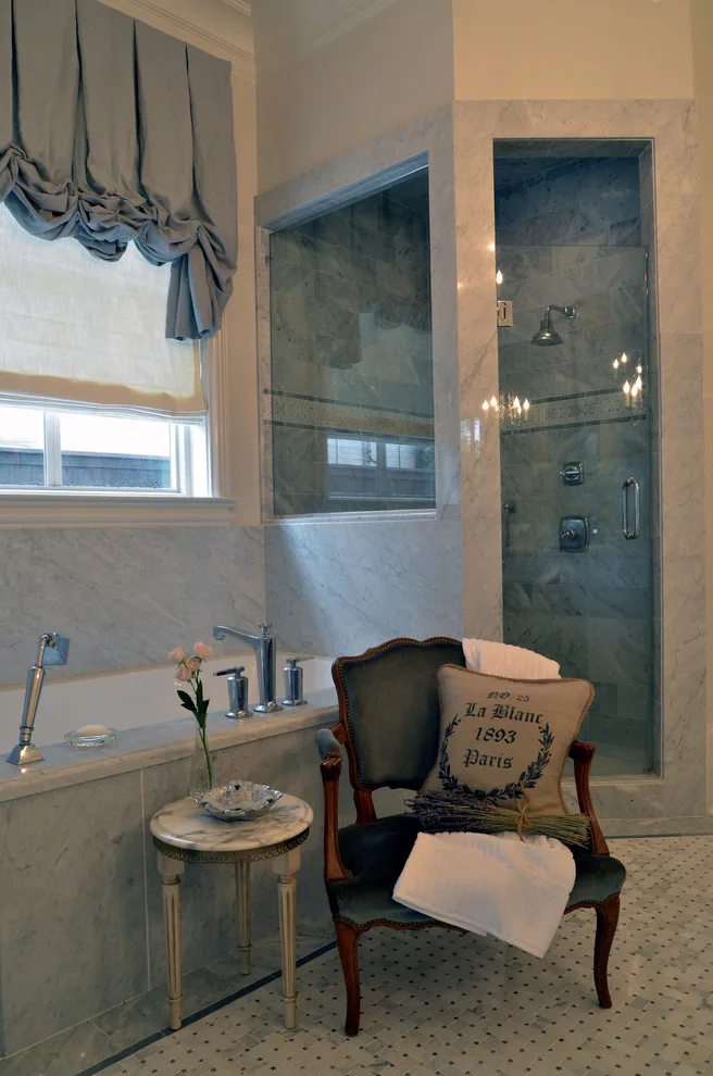 Elegant Restrooms by Palatial Stone & Tile - Photo 3