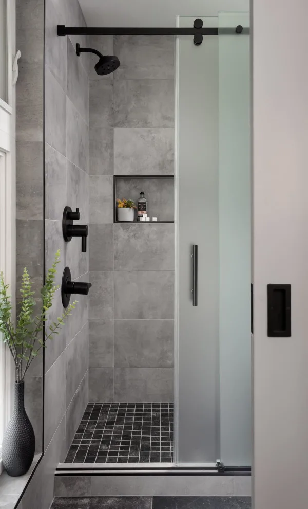 Elegant Bathroom Tile Shower and Flooring Designs by Euro Tile Tech - Photo 8
