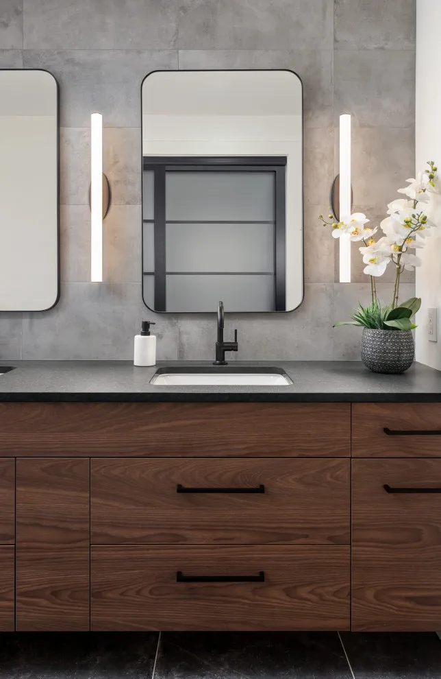 Elegant Bathroom Tile Shower and Flooring Designs by Euro Tile Tech - Photo 15