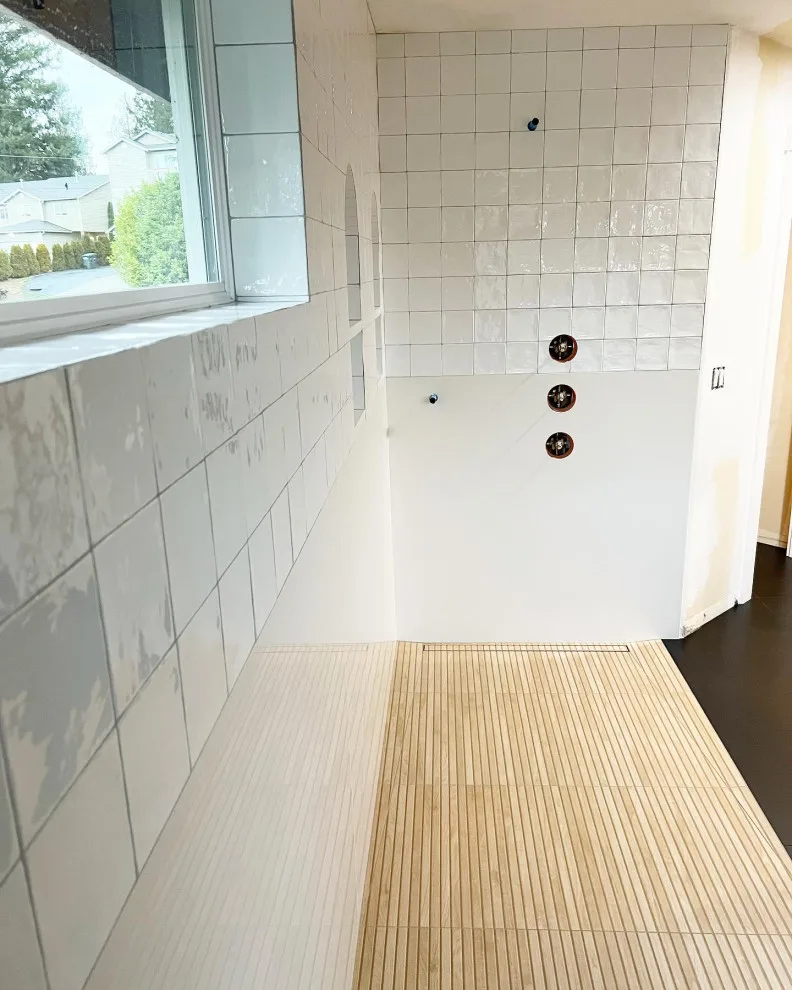 Elegant Bathroom Tile Shower and Flooring Designs by Euro Tile Tech - Photo 28