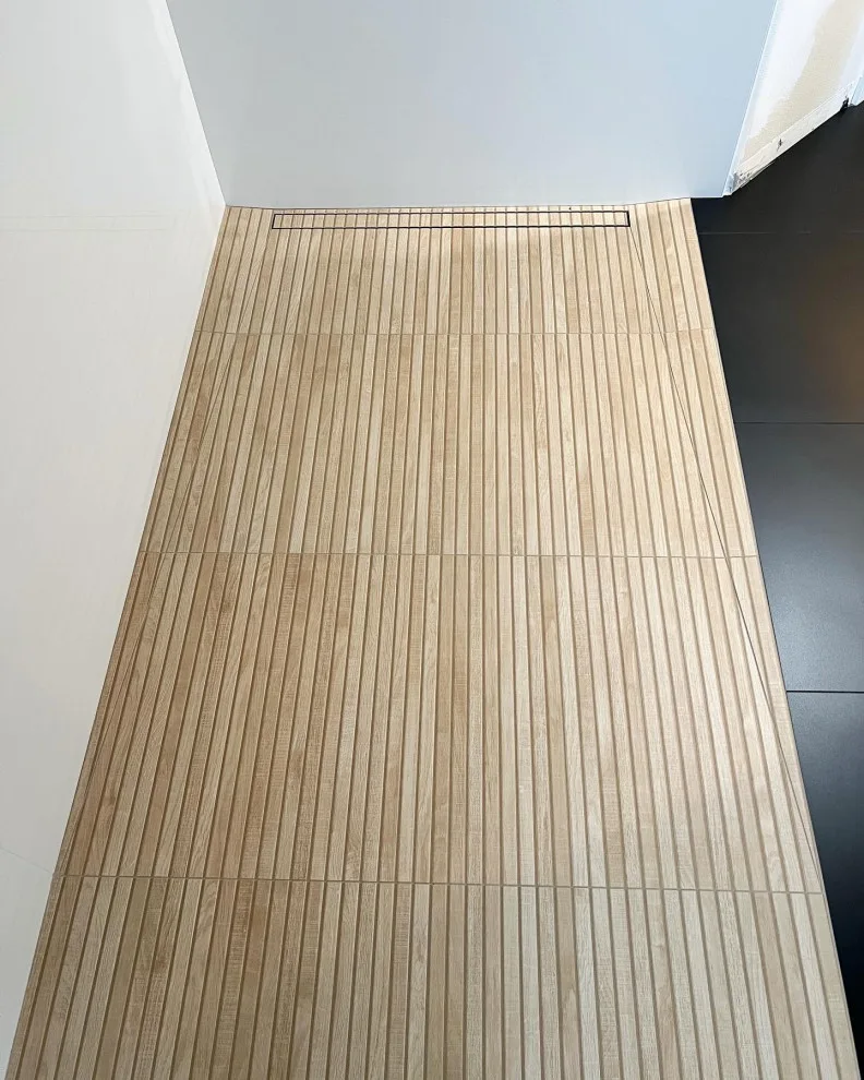 Elegant Bathroom Tile Shower and Flooring Designs by Euro Tile Tech - Photo 12