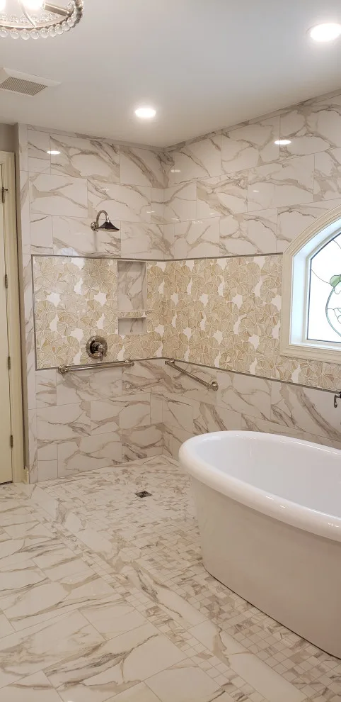 Bristlecone Pines Primary Bathroom by Heinrichs Custom Tile And Stone - Photo 3
