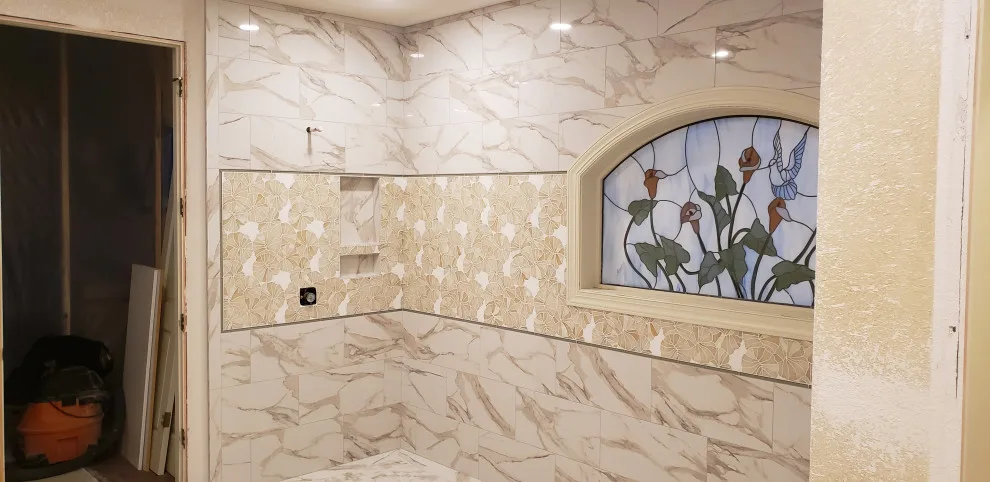 Bristlecone Pines Primary Bathroom by Heinrichs Custom Tile And Stone - Photo 2