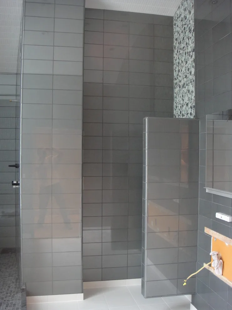 Tile Bath with Glass by Heinrichs Custom Tile And Stone - Photo 3