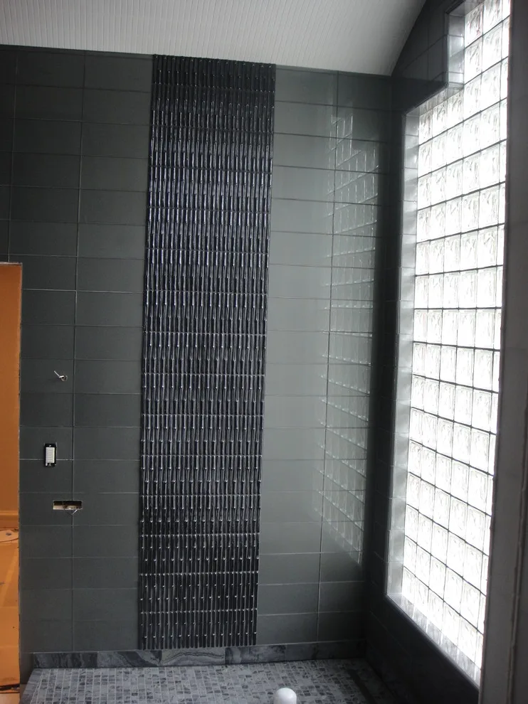 Tile Bath with Glass by Heinrichs Custom Tile And Stone - Photo 7
