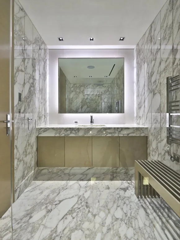 Calacatta Restroom by The Stone Gallery - Photo 2
