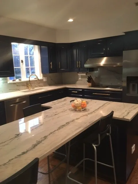 Calacatta Quartzite Kitchen Renovation by Ecstatic Stone, LLC - Photo 2