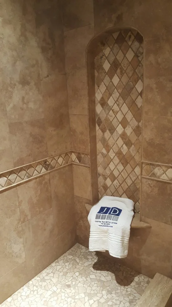 Campbell Bathroom Shower Upgrade by JD Tile - Photo 4