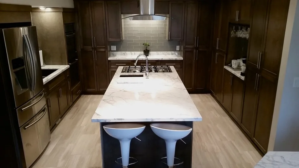 Marble White Kitchens and Bathrooms by Mario & Son - Photo 5