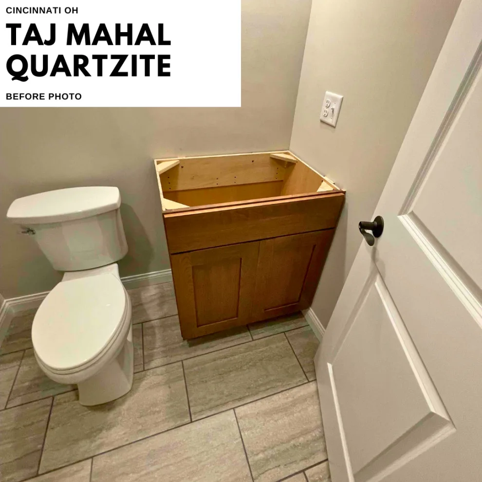 Cincinnati, OH - Taj Mahal Quartzite Workstation and Dressing Table by Granite America - Photo 2