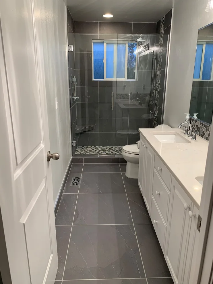 Full Bathroom Renovation by Design Tile And Flooring LLC - Photo 4