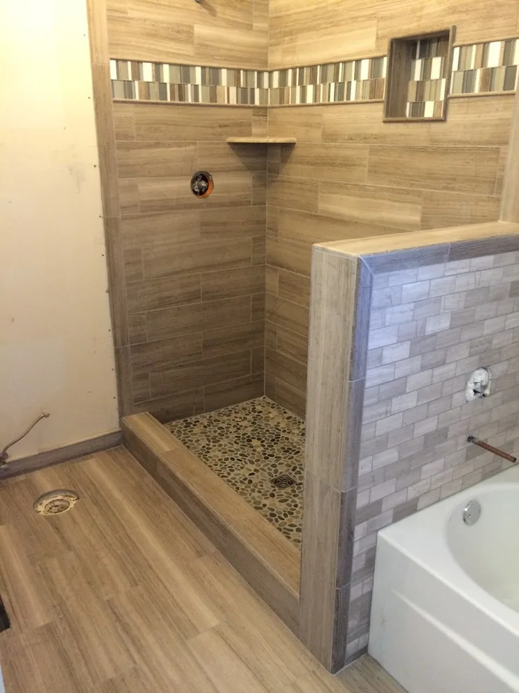 Bespoke Tile and Stone Shower Designs by Elite Showers And Floors - Photo 57