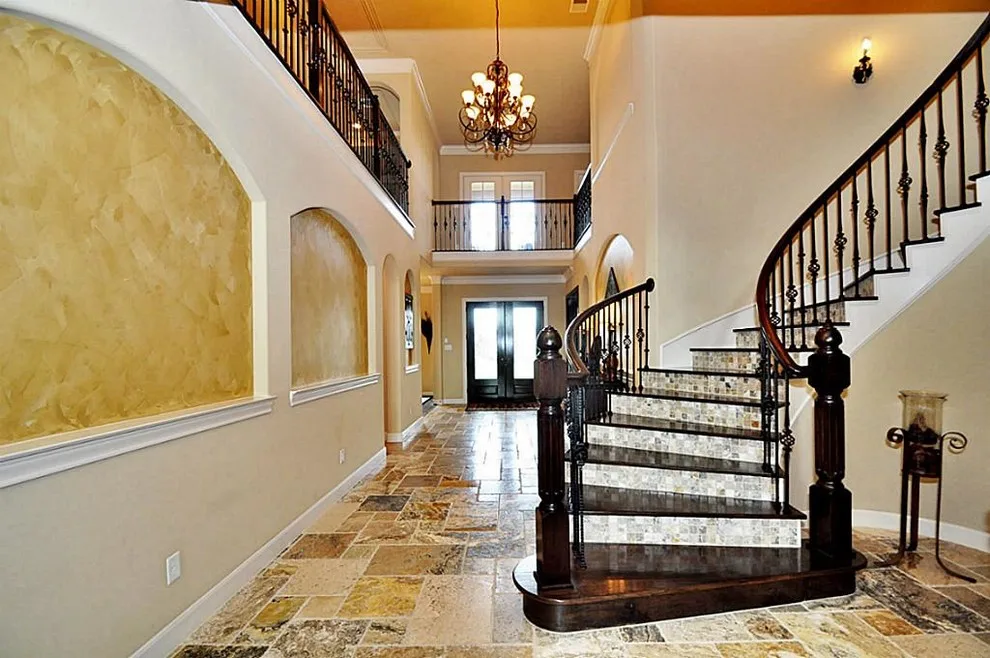 Entryway Stairs Hallway by Cielo Stone And Tile, Inc - Photo 2