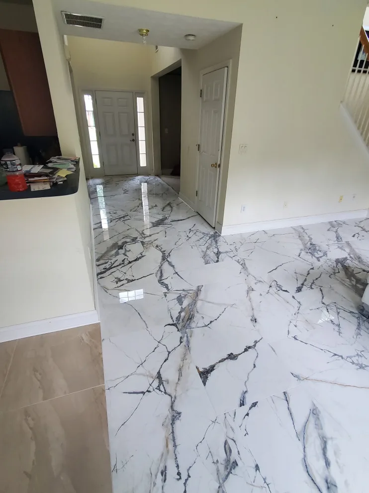 Complete First Floor Renovation in Lawrenceville by Epic Custom TileWorks LLC - Photo 3