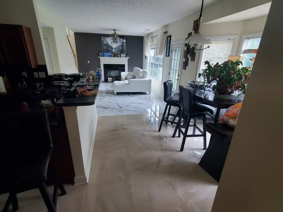 Complete First Floor Renovation in Lawrenceville by Epic Custom TileWorks LLC - Photo 9